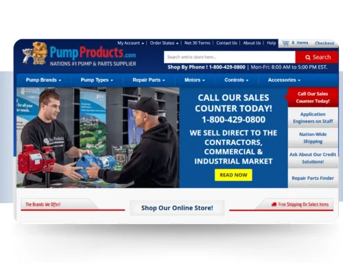 Pump Products – Magento with custom ERP Integration